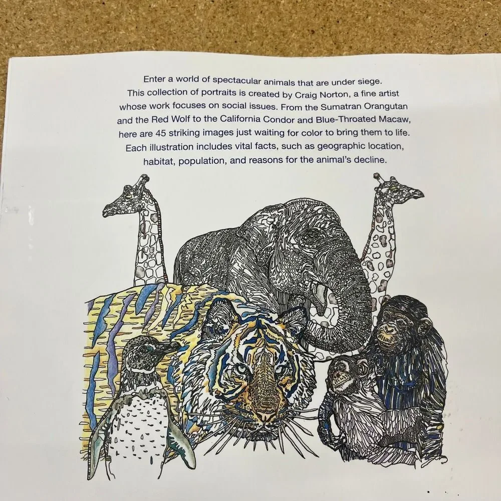 Unbranded endangered animals